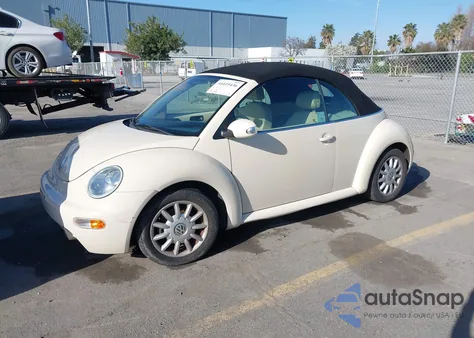 2005 Volkswagen New Beetle Gls z USA, uszkodzony, nr VIN 3VWCM31Y85M318277